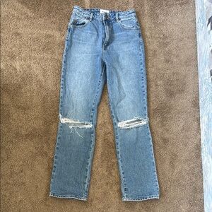 ROLLA'S Blue Straight Leg Jeans